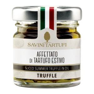 サヴィーニ タルトゥーフィ スライスサマートリュフのオイル漬け 30g 食品