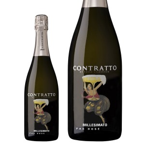 コントラット ミッレジマート スプマンテ パドゼ 2018 750ml スパークリングワイン ピノ ネーロ イタリア