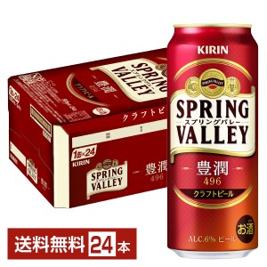キリン スプリングバレー 豊潤 496 500ml 缶 24本 1ケース クラフトビール