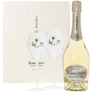 ペリエ ジュエ（ペリエ・ジュエ） ブラン ド ブラン グラスセット 並行 箱付 750ml シャンパン シャンパーニュ フランス