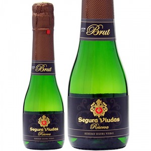 セグラヴューダス ブルート レゼルバ ピッコロサイズ 200ml スペイン スパークリングワイン スペイン