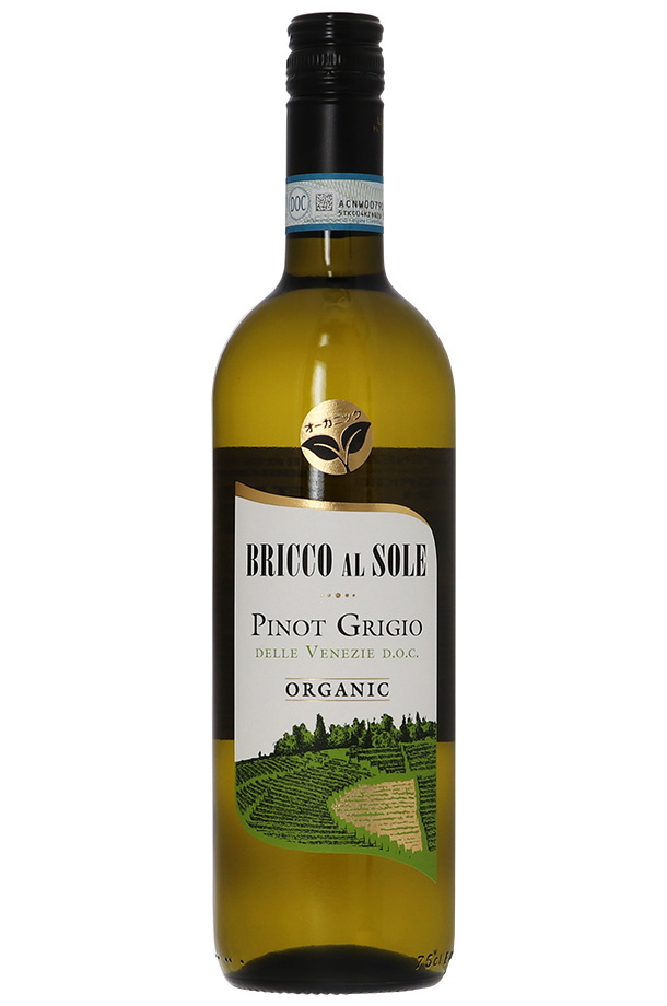 ブリッコ アル ソーレ ピノ グリージョ オーガニック 2021 750ml 白ワイン イタリア