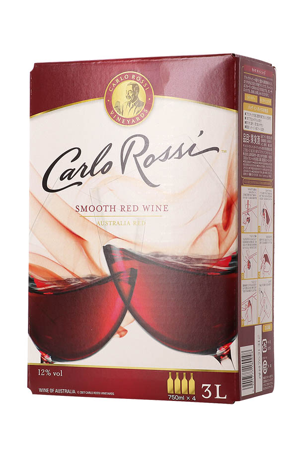 カルロ ロッシ（カルロロッシ） レッド （ボックスワイン） 3000ml 赤ワイン 箱ワイン