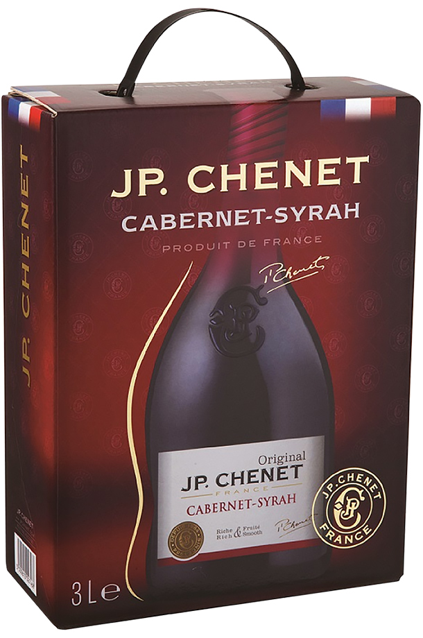 JP シェネ バッグインボックス カベルネ シラー 3000ml BIB 赤ワイン 箱ワイン ボックスワイン フランス