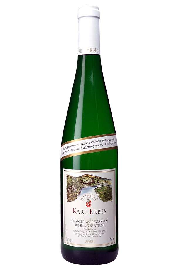 カール エルベス ユルツィガー ヴュルツガルテン シュペートレーゼ 11モナート 2018 750ml ドイツ 白ワイン リースリング デザートワイン