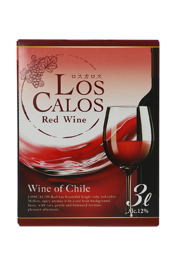 ロスカロス 赤 3000ml 4本 1ケース バックインボックス ボックスワイン 赤ワイン 箱ワイン