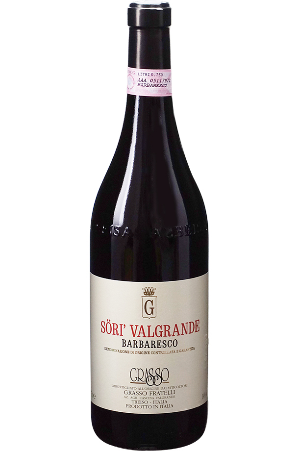 グラッソ フラテッリ バルバレスコ ソリ ヴァルグランデ 2004 750ml 赤ワイン イタリア