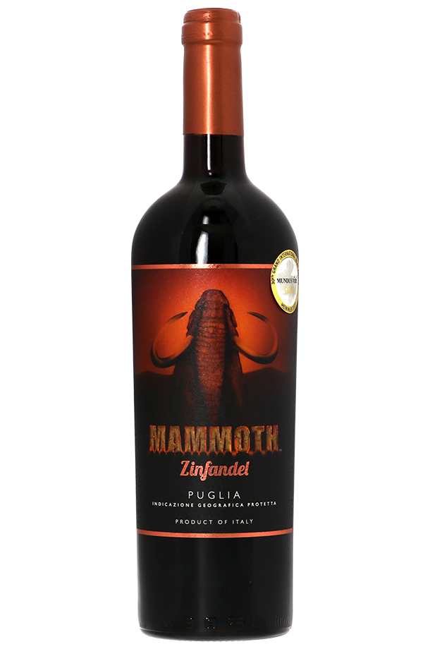 マーレ マンニュム マンモス ジンファンデル 2021 750ml 赤ワイン イタリア マンモス ラベル
