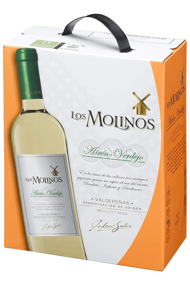 ロス モリノス アイレン ベルデホ 3000ml バックインボックス ボックスワイン 白ワイン 箱ワイン スペイン
