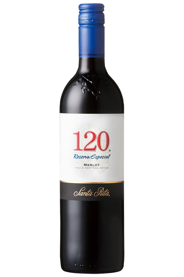 サンタ リタ 120（シェント ベインテ） メルロー 2016 750ml 赤ワイン チリ