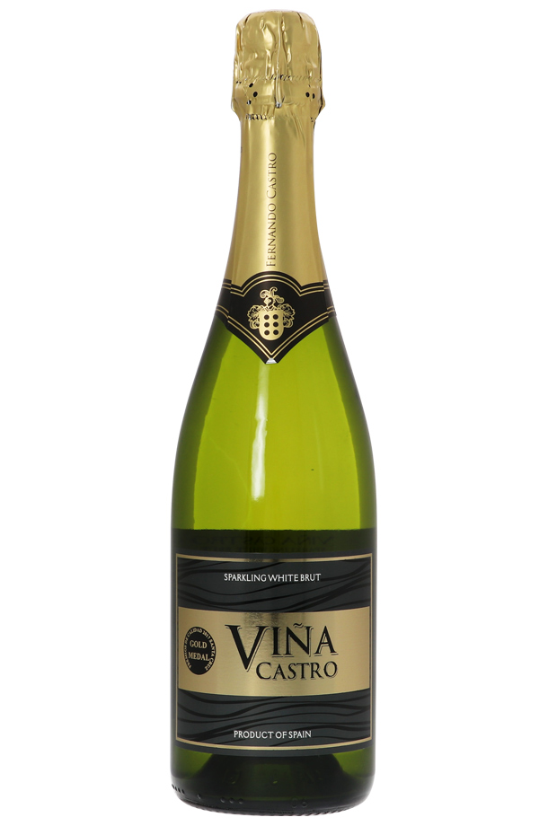 ヴィーニャ カストロ ブリュット 750ml 12本 1ケース スパークリングワイン マカベオ スペイン