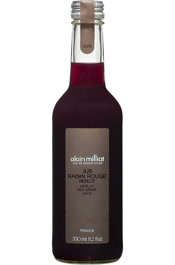 ノンアルコール アラン ミリア メルロー種 赤グレープジュース 330ml 赤ワイン フランス