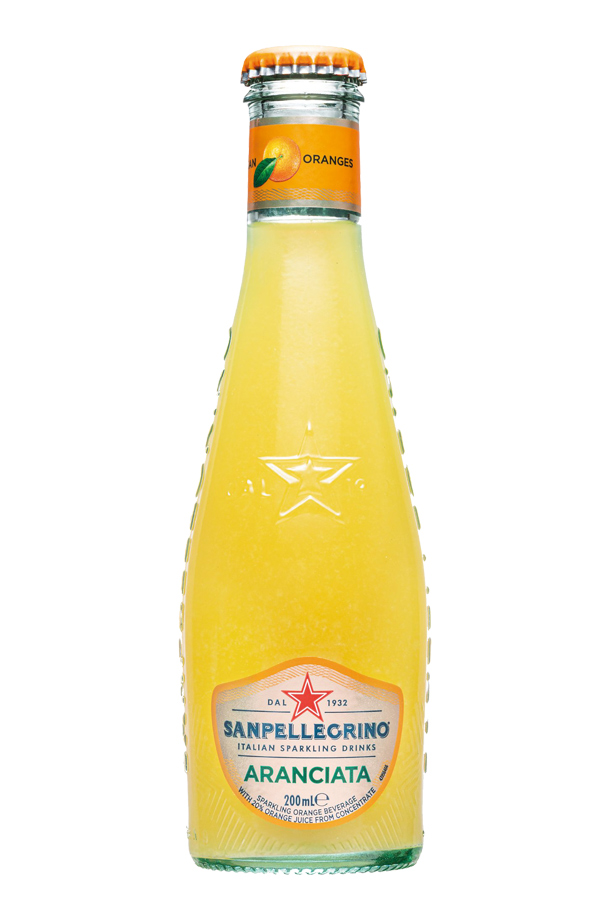 サンペレグリノ イタリアン スパークリングドリンク アランチャータ（オレンジ） 瓶 1ケース 24本入り 200ml