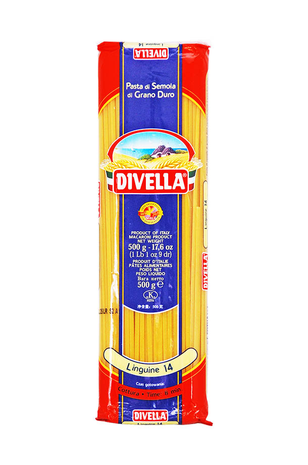ディヴェッラ DIVELLA No.14 リングイーネ（リングイネ） 1ケース （500g×24）