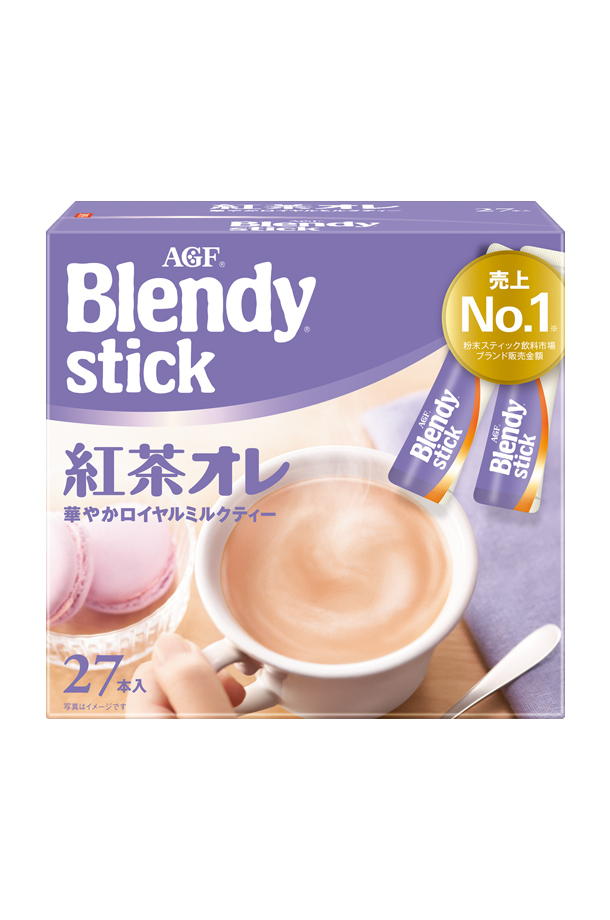 味の素 AGF ブレンディ スティック 紅茶オレ 27本入 1箱 Blendy stick インスタント 紅茶 粉末 スティック