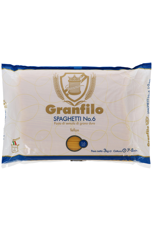 グランフィーロ スパゲッティ 1.6mm （No.6） 3kg granfilo パスタ