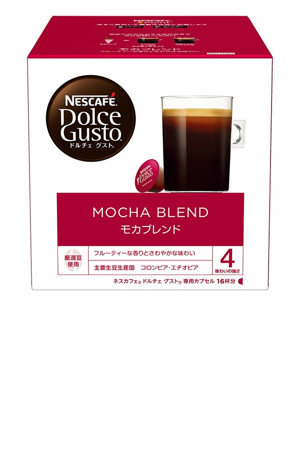 ネスレ ネスカフェ ドルチェ グスト 専用カプセル モカブレンド 6.5g×16P入 3箱（48P） Nescafe コーヒー カプセル