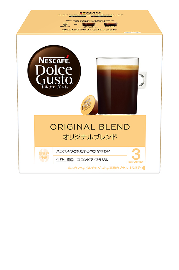 ネスレ ネスカフェ ドルチェ グスト 専用カプセル オリジナルブレンド 6.7g×16P入 1箱（16P） Nescafe コーヒー カプセル