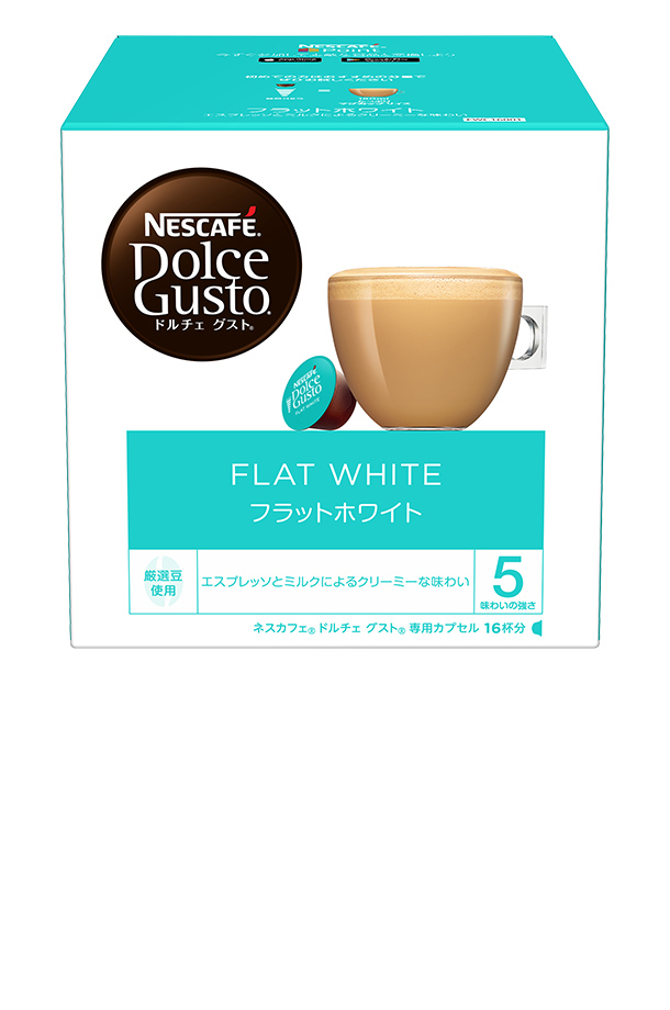 ネスレ ネスカフェ ドルチェ グスト 専用カプセル フラットホワイト 10.7g×16P入 3箱（48P） Nescafe コーヒー カプセル