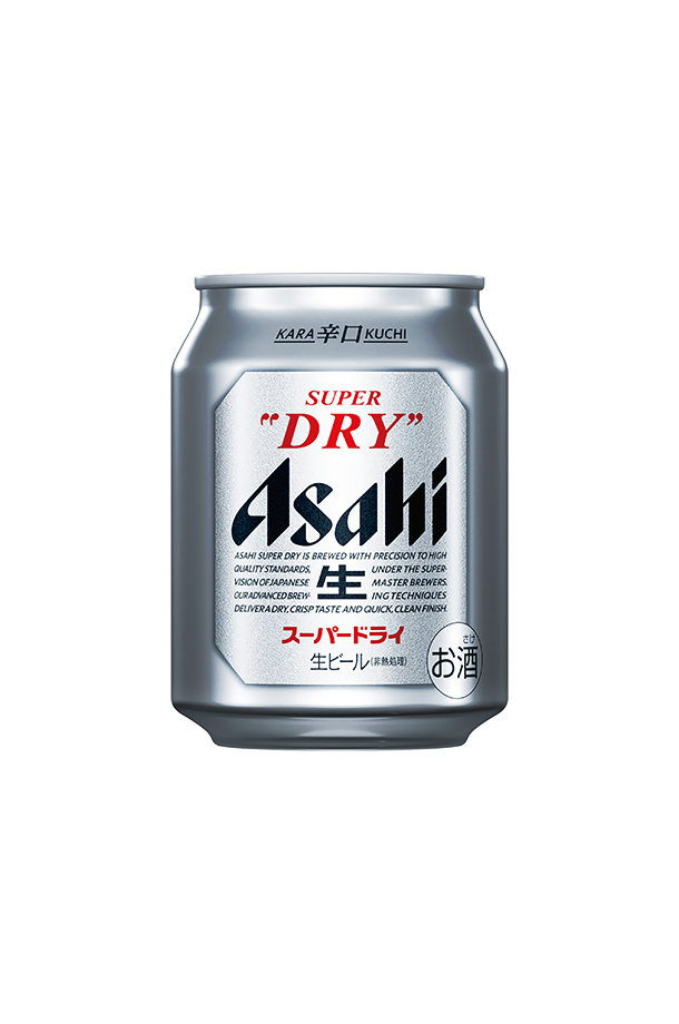 アサヒ スーパードライ 250ml 缶 24本×4ケース（96本）