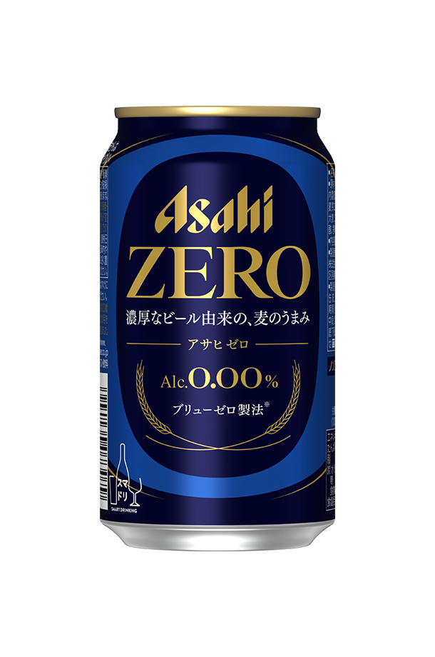 アサヒ アサヒゼロ 350ml 缶 24本×2ケース（48本）