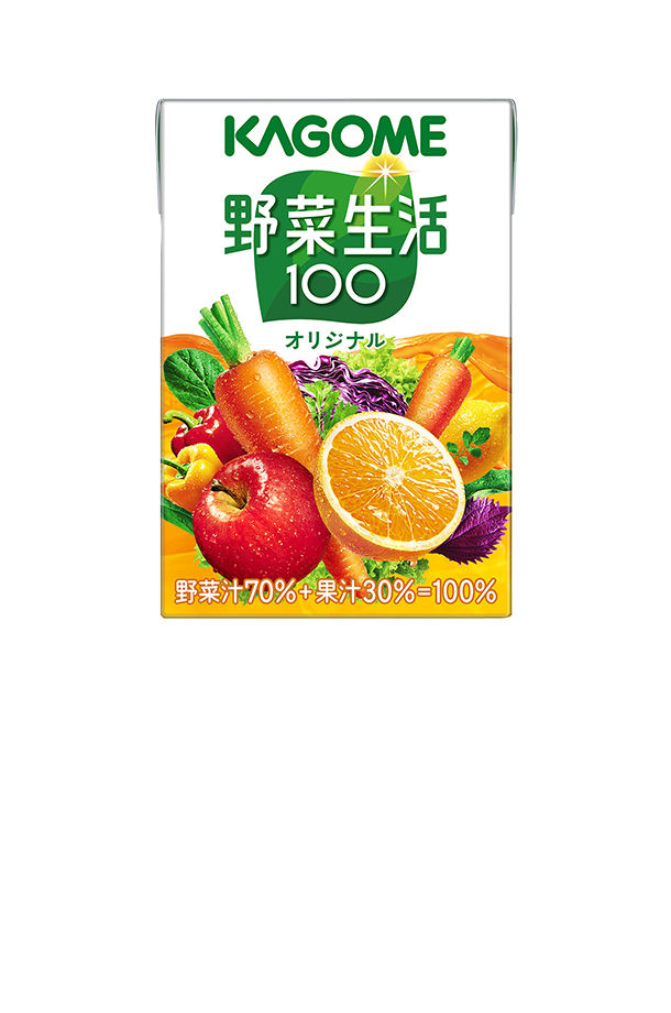カゴメ 野菜生活 100 オリジナル 100ml 紙パック 36本 1ケース