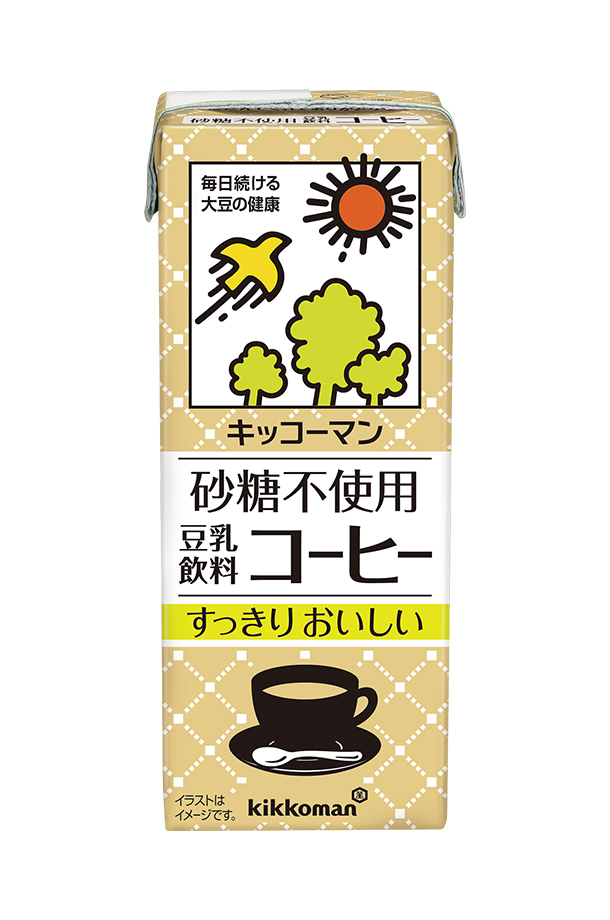 キッコーマン 砂糖不使用 豆乳飲料 麦芽コーヒー 200ml 紙パック 18本×3ケース（54本） キッコーマンソイフーズ
