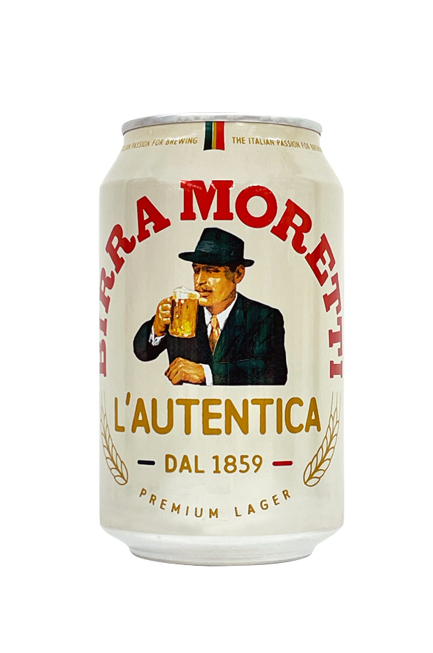 モレッティ ビール 330ml 缶 24本 1ケース