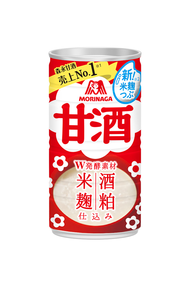 森永製菓 甘酒 190g 缶 30本×2ケース（60本）