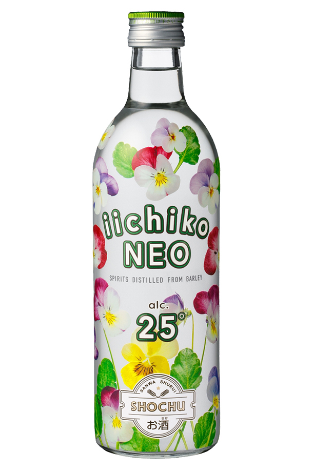 三和酒類 むぎ焼酎 いいちこ ネオ iichiko NEO 25度 瓶 500ml 12本 1ケース 麦焼酎 大分