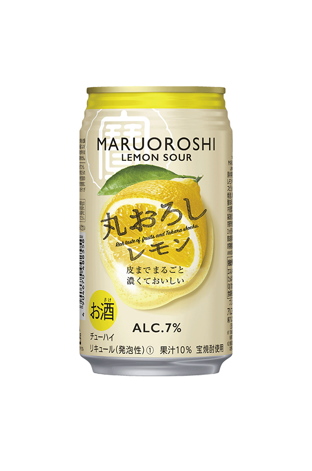 宝酒造 Takara タカラ 寶 丸おろし レモン 350ml 缶 24本 1ケース