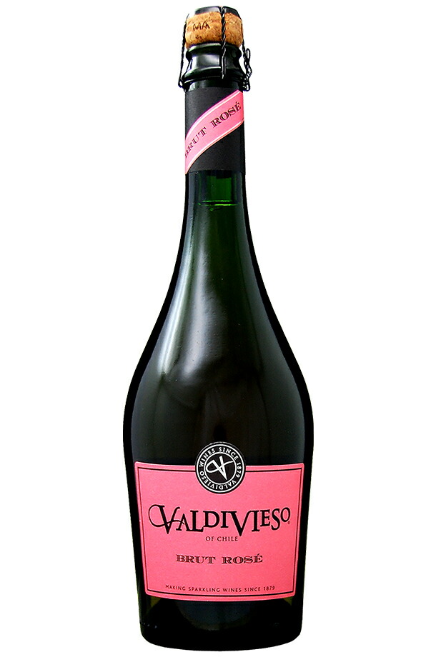 バルディビエソ ブリュット ロゼ NV 750ml チリ スパークリングワイン